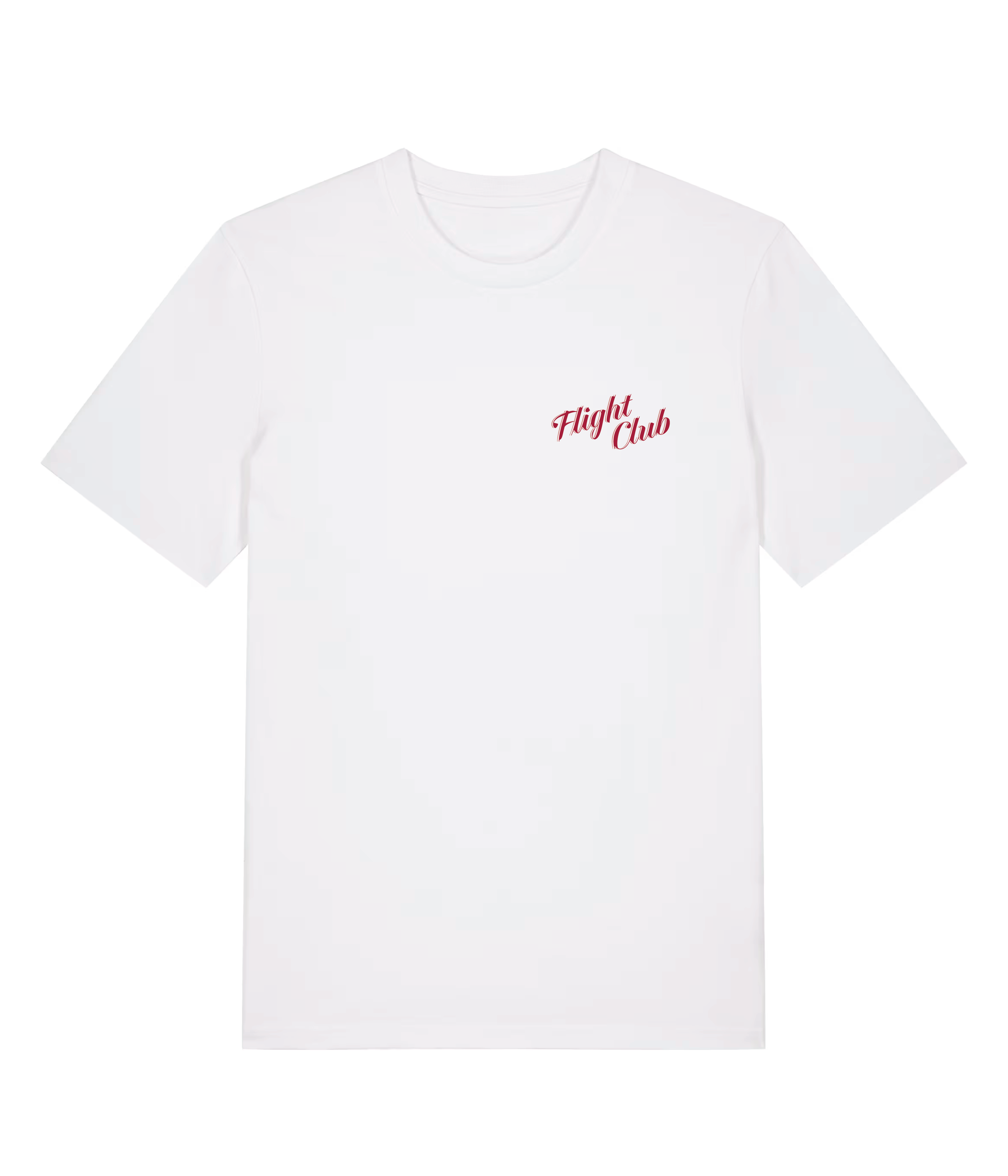 White Social Darts - Red Design Tee